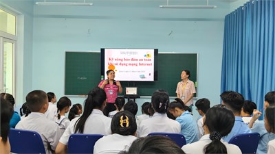 Hướng dẫn học sinh Kỹ năng bảo đảm an toàn khi sử dụng Internet